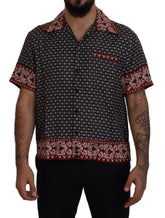 Dolce & Gabbana Multicolor Patterned Silk Casual Shirt -   -  Dolce & Gabbana.